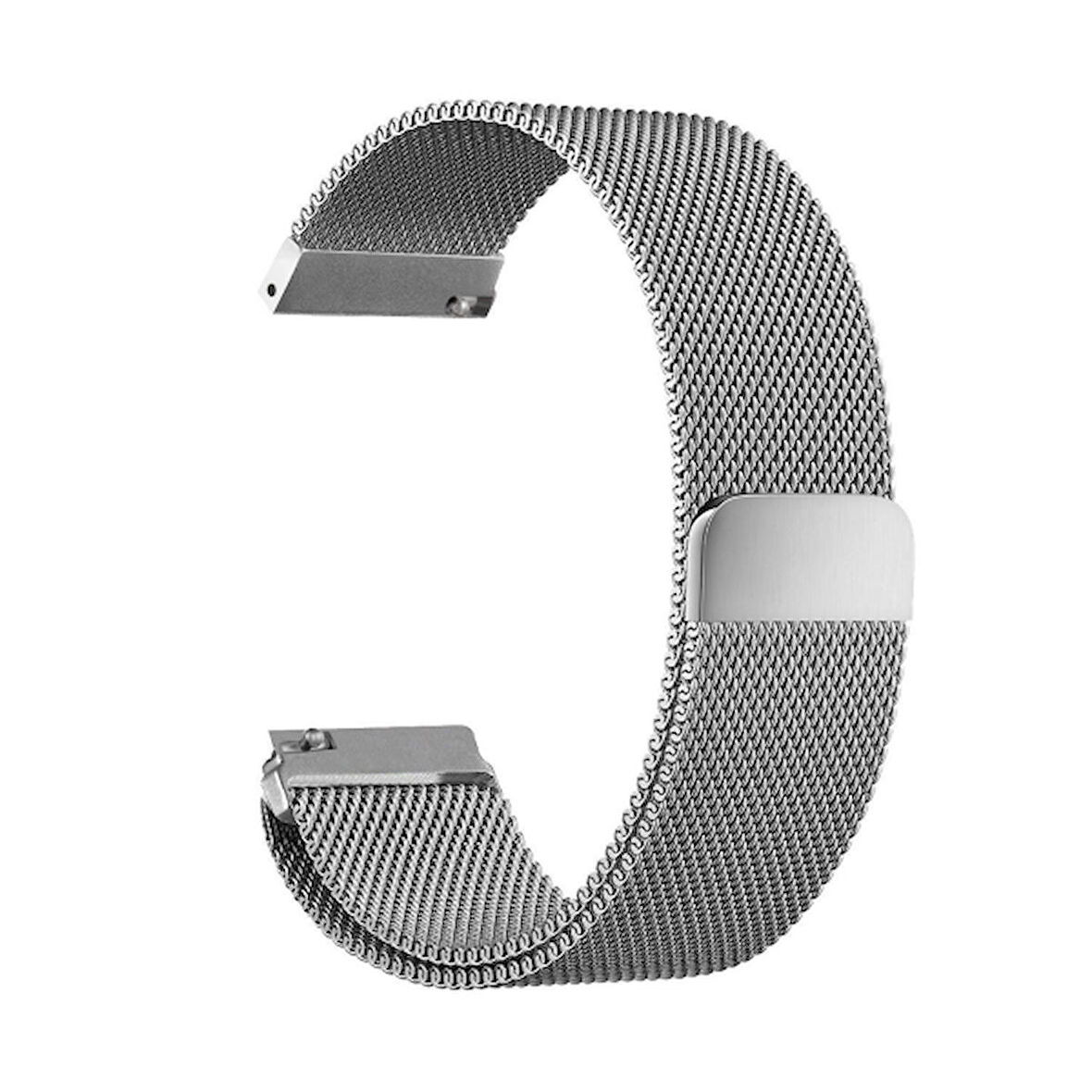 22MM Gear S3 Watch 4 -GT2 GT2E 46MM Kayış,Kordon Metal Milano Loop