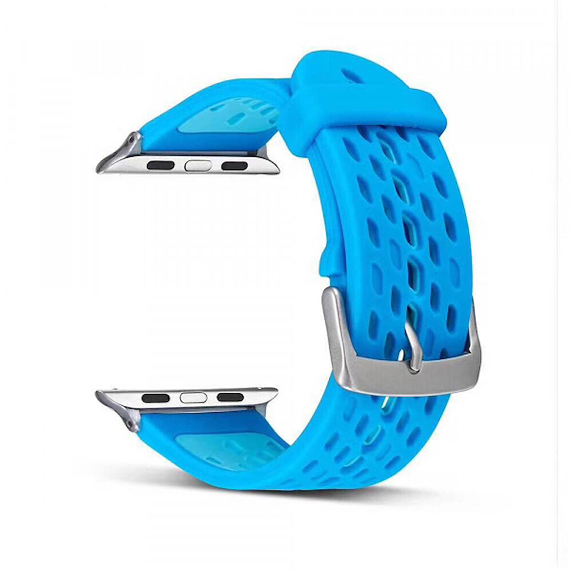 Ally Apple Watch 7-8 45mm 6-5-4 44mm Soft Silikon Kayış 3-2-1 42mm