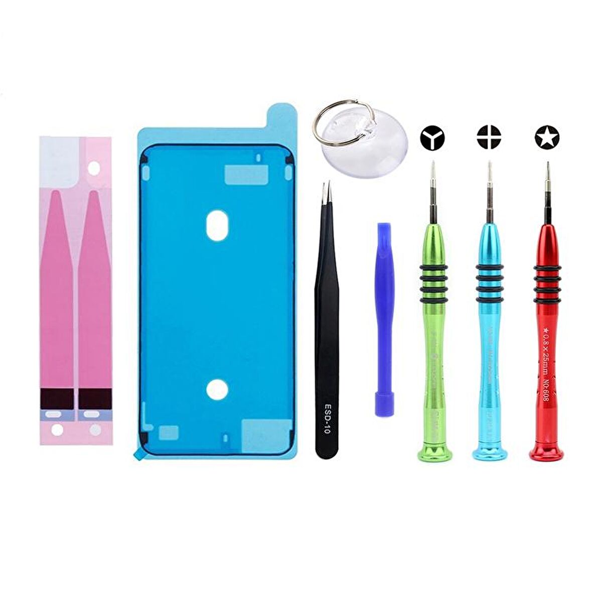 Jıafa Jf-8164 8in1 İphone 8 Batarya Tamir Seti Kaliteli Tornavida RZ