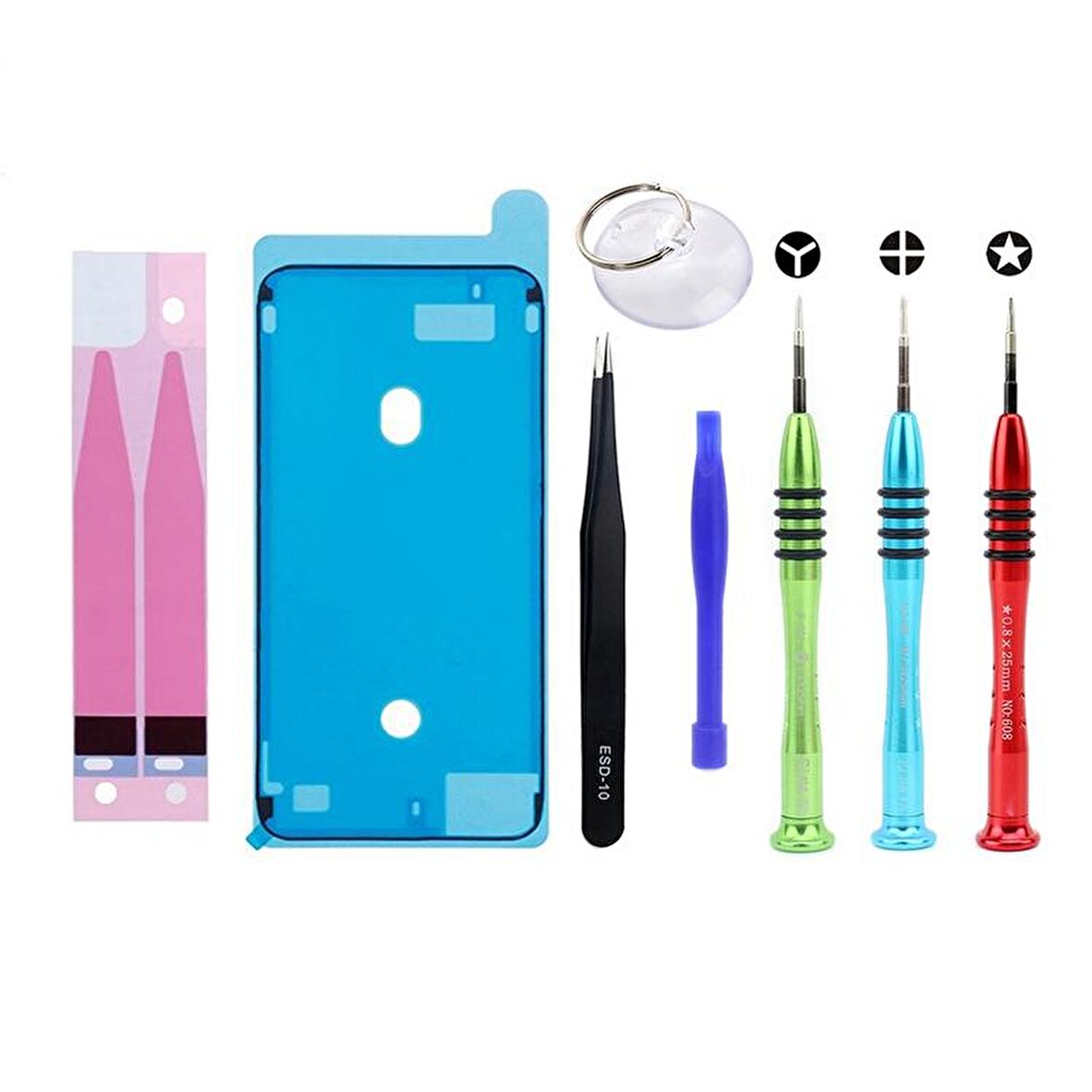 Jıafa Jf-8164 8in1 İphone 7 Batarya Tamir Seti Kaliteli Tornavida RZ