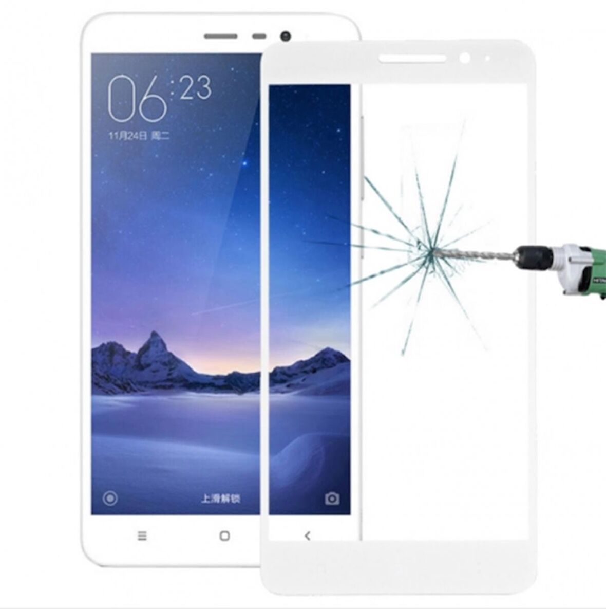 Xiaomi Redmi Note 3 Full Kaplama Kırılmaz Cam Ekran Koruyucu