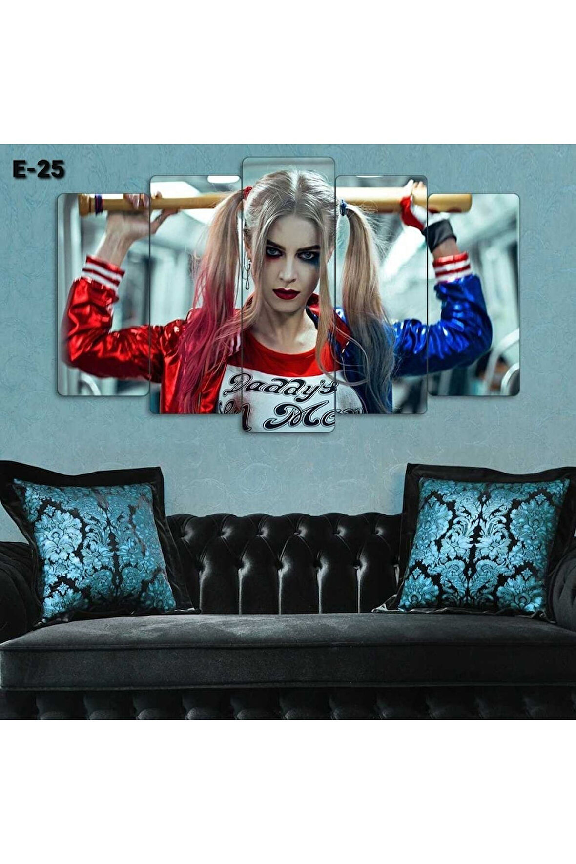 Zevahir Mdf Harley Queen Tablosu