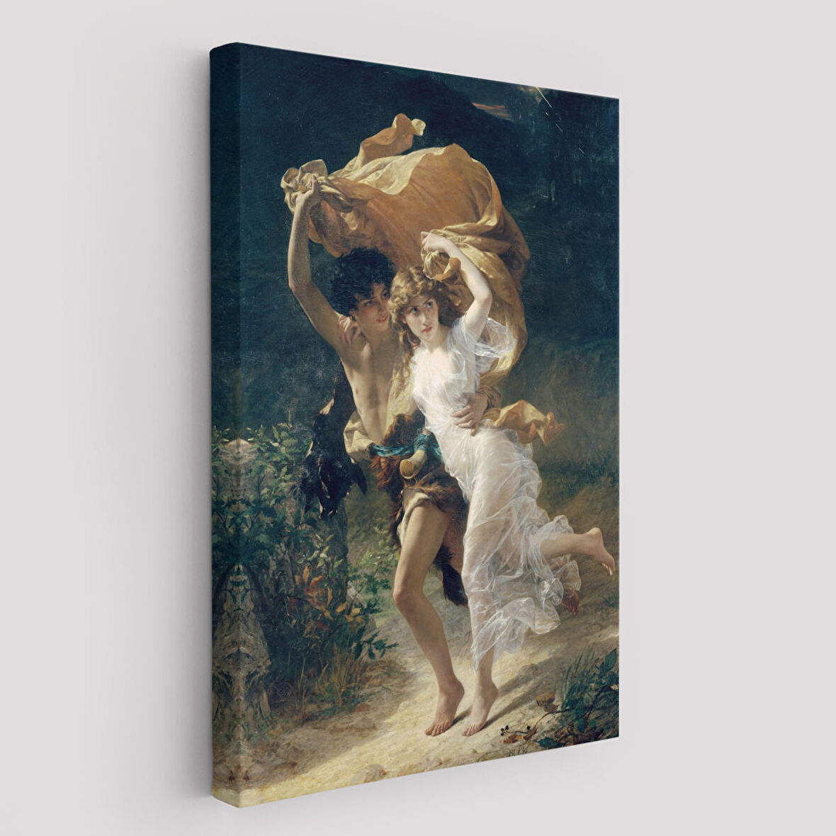 Fırtına Tablosu - Pierre Auguste Cot - The Storm-6476