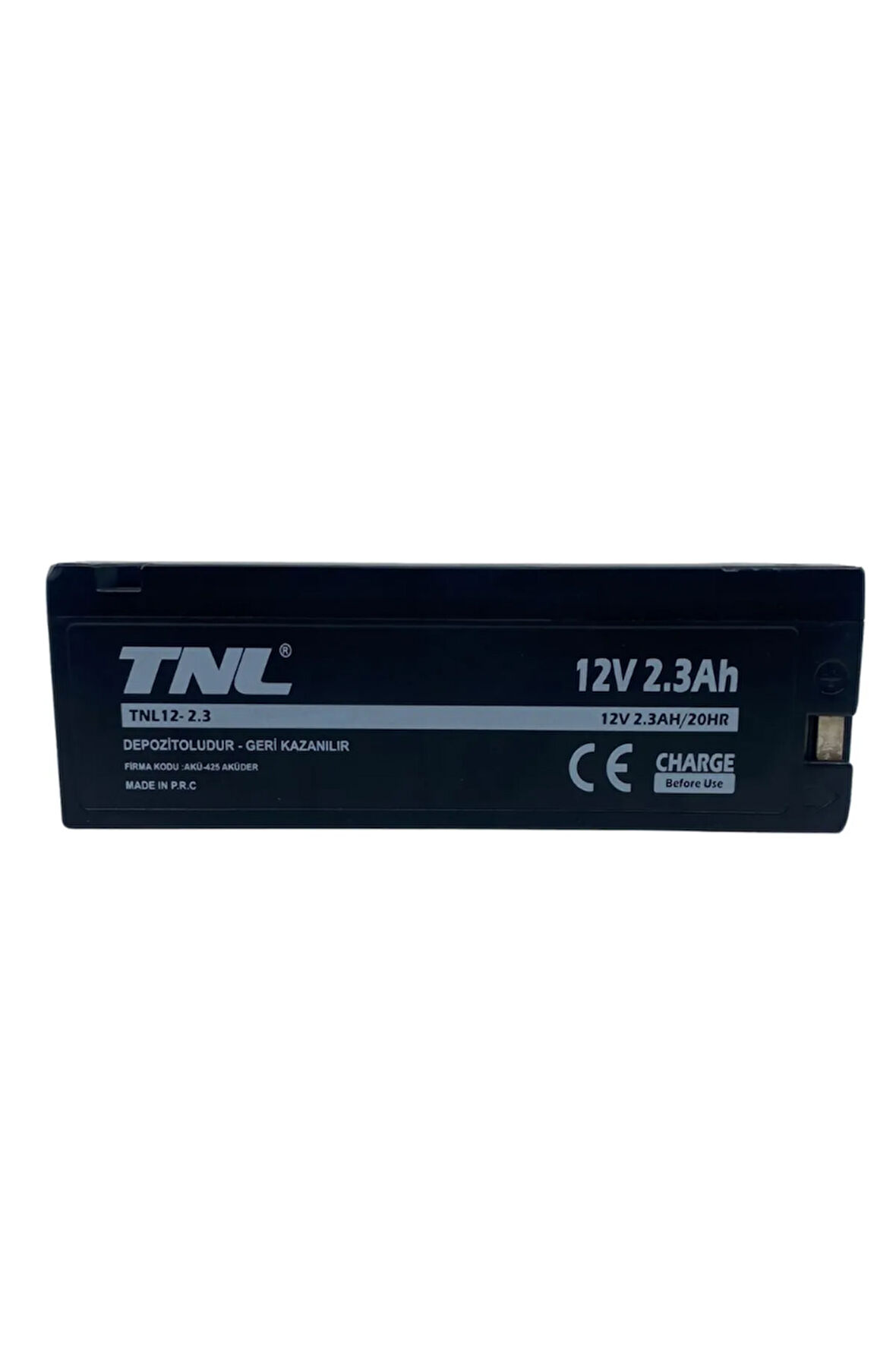 12V 2.3A Pan Tip Akü