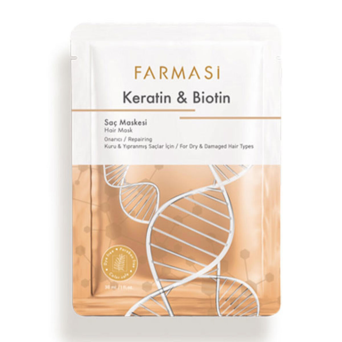 FARMASİ KERATIN & BIOTIN SACHET SAÇ MASKESİ 30 ML