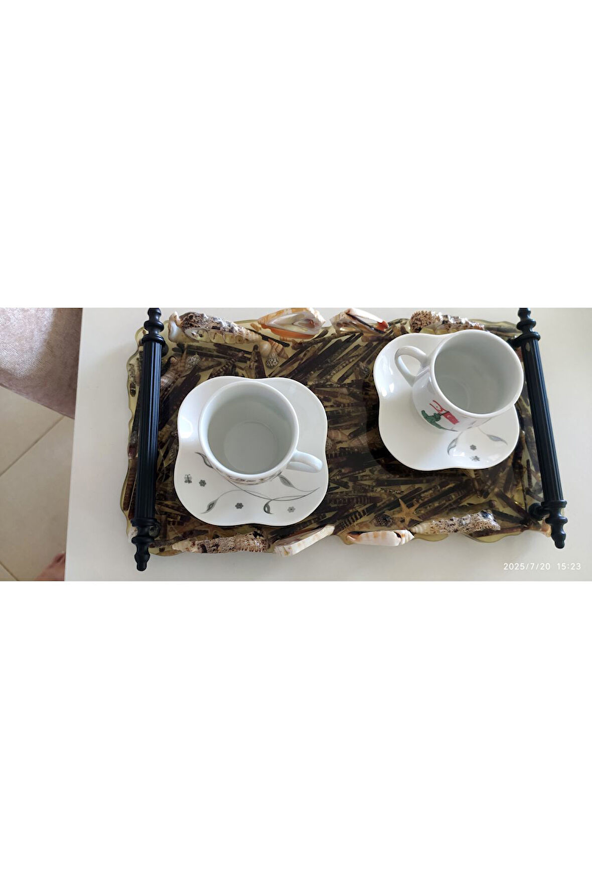 DENİZ MANZARALI TEPSİ - 12407