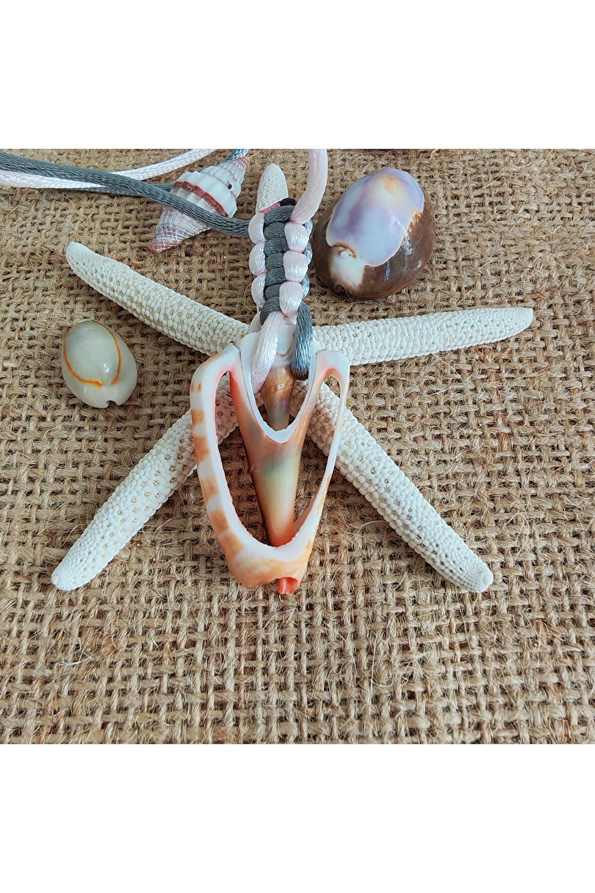 Deniz Kabuğu Kolye - 12445