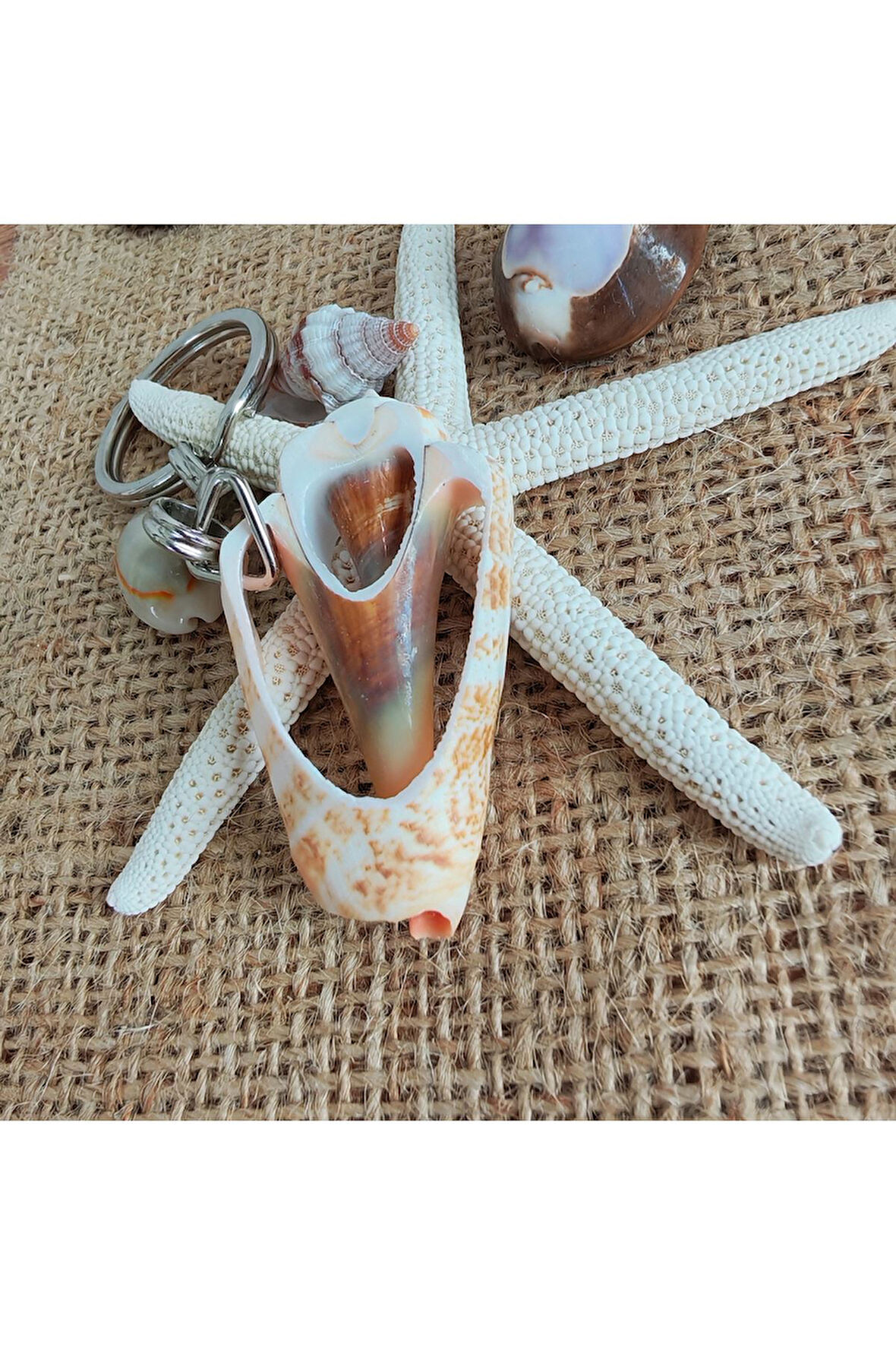 Deniz Kabuğu Anahtarlık - 12450