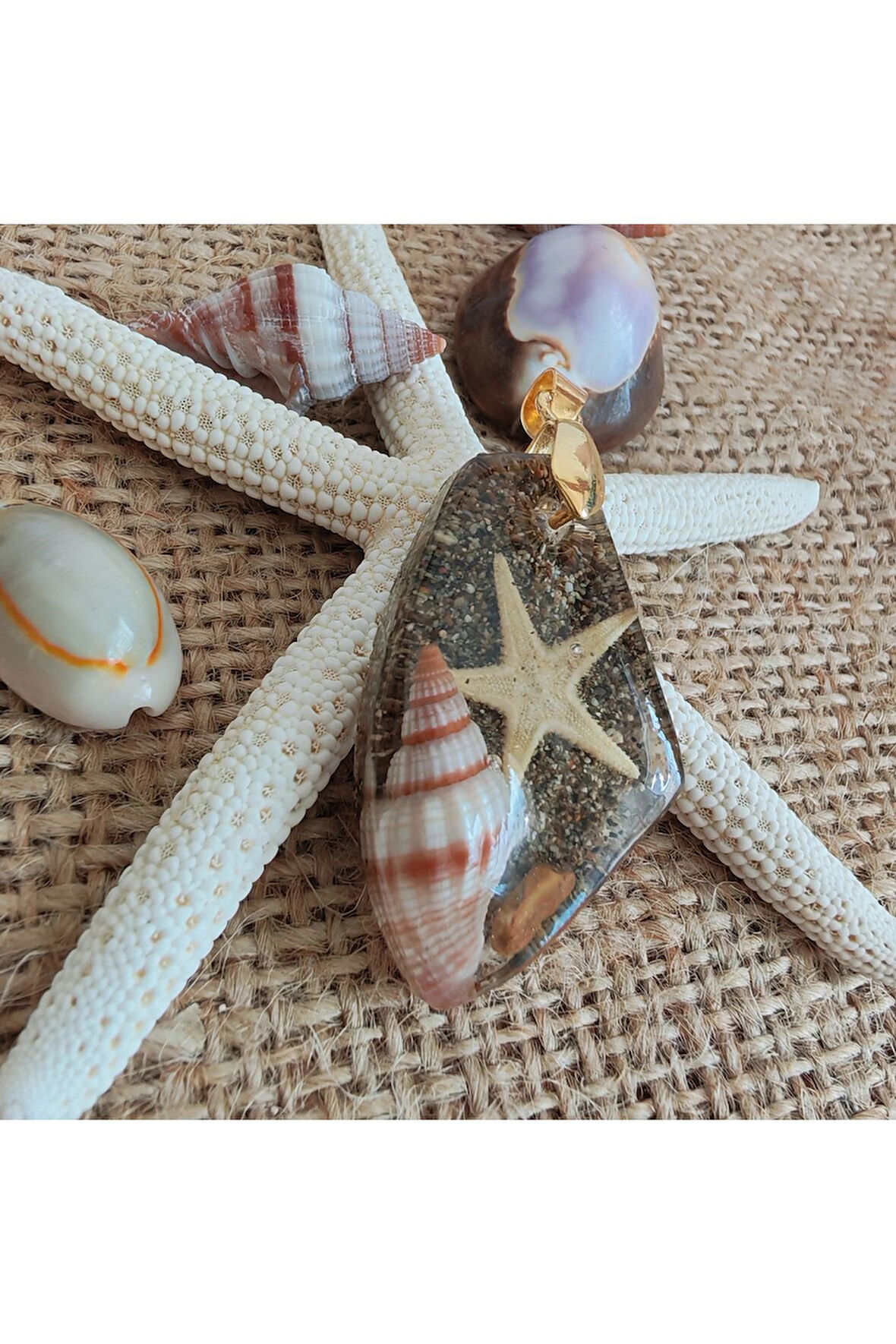 Epoksi Kolye Ucu  - 12493