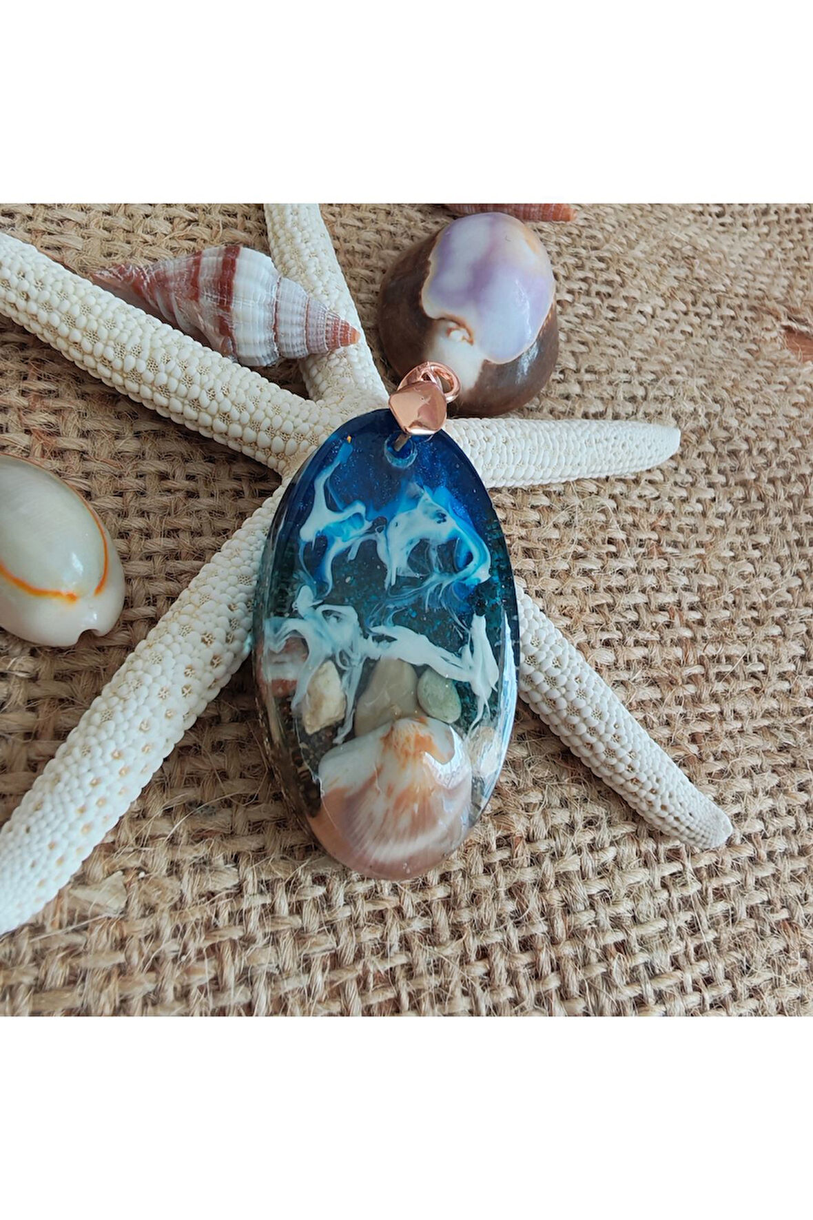 Epoksi Kolye Ucu 12522