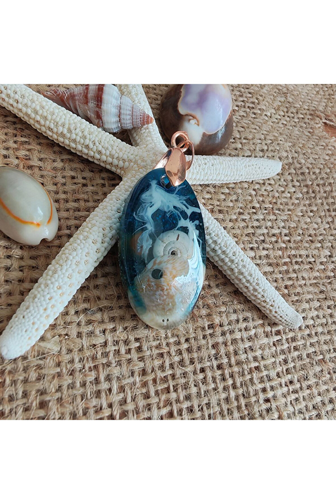 Epoksi Kolye Ucu 12524