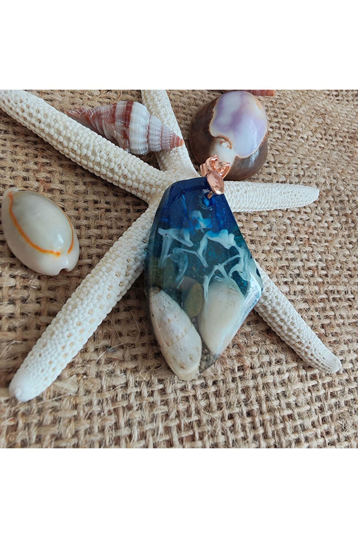 Epoksi Kolye Ucu 12526