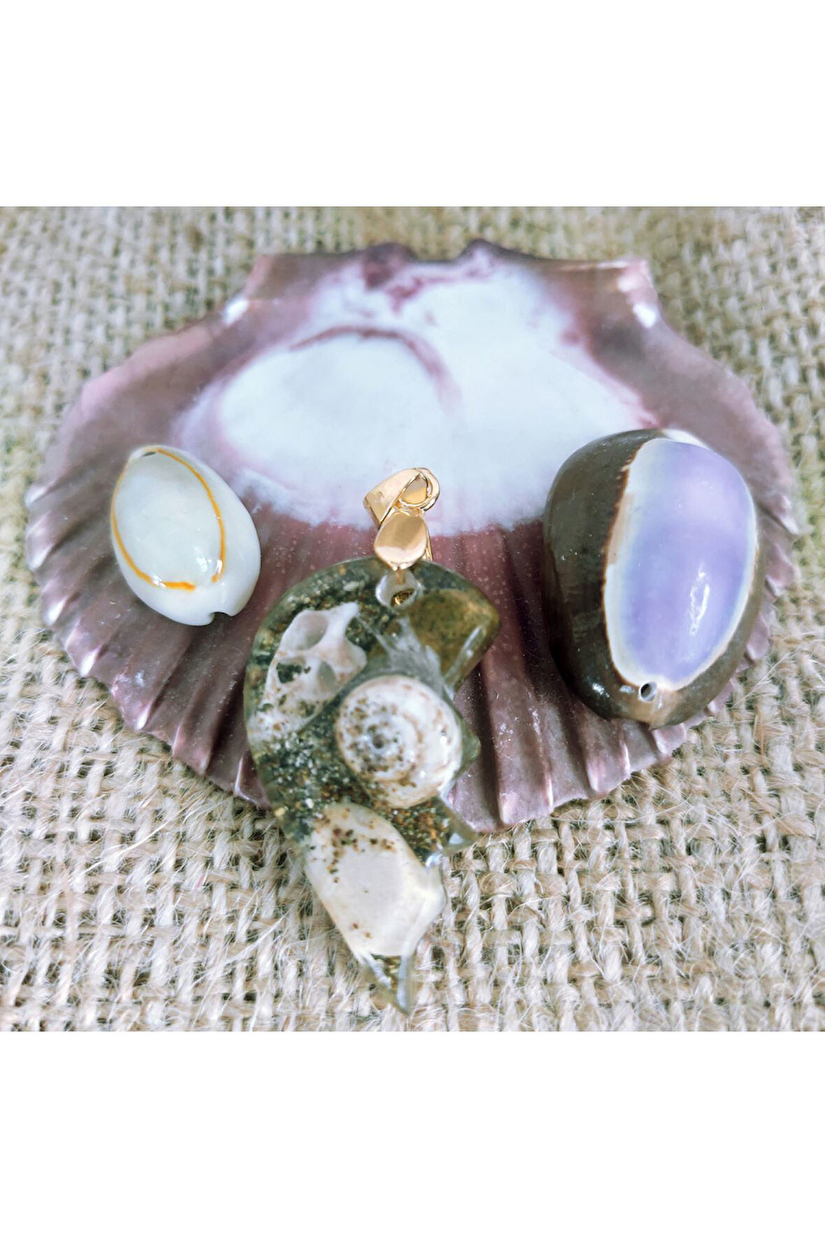 Epoksi Kolye Ucu 12542