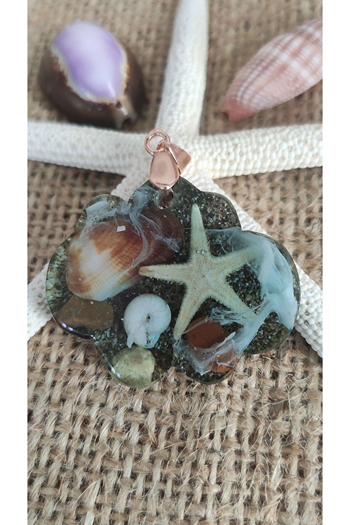 Epoksi Kolye Ucu 12543