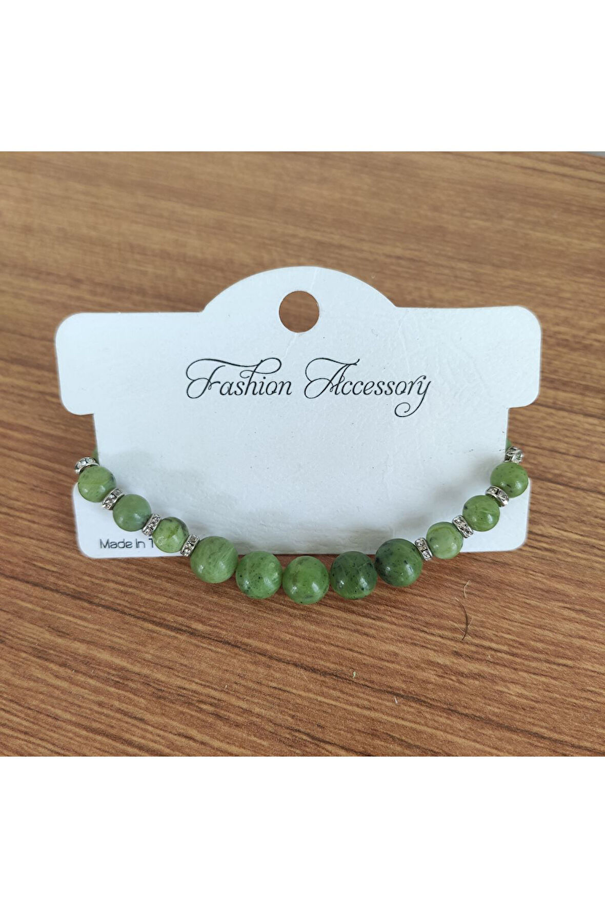 Doğal Yeşim Taşı Bileklik - 581