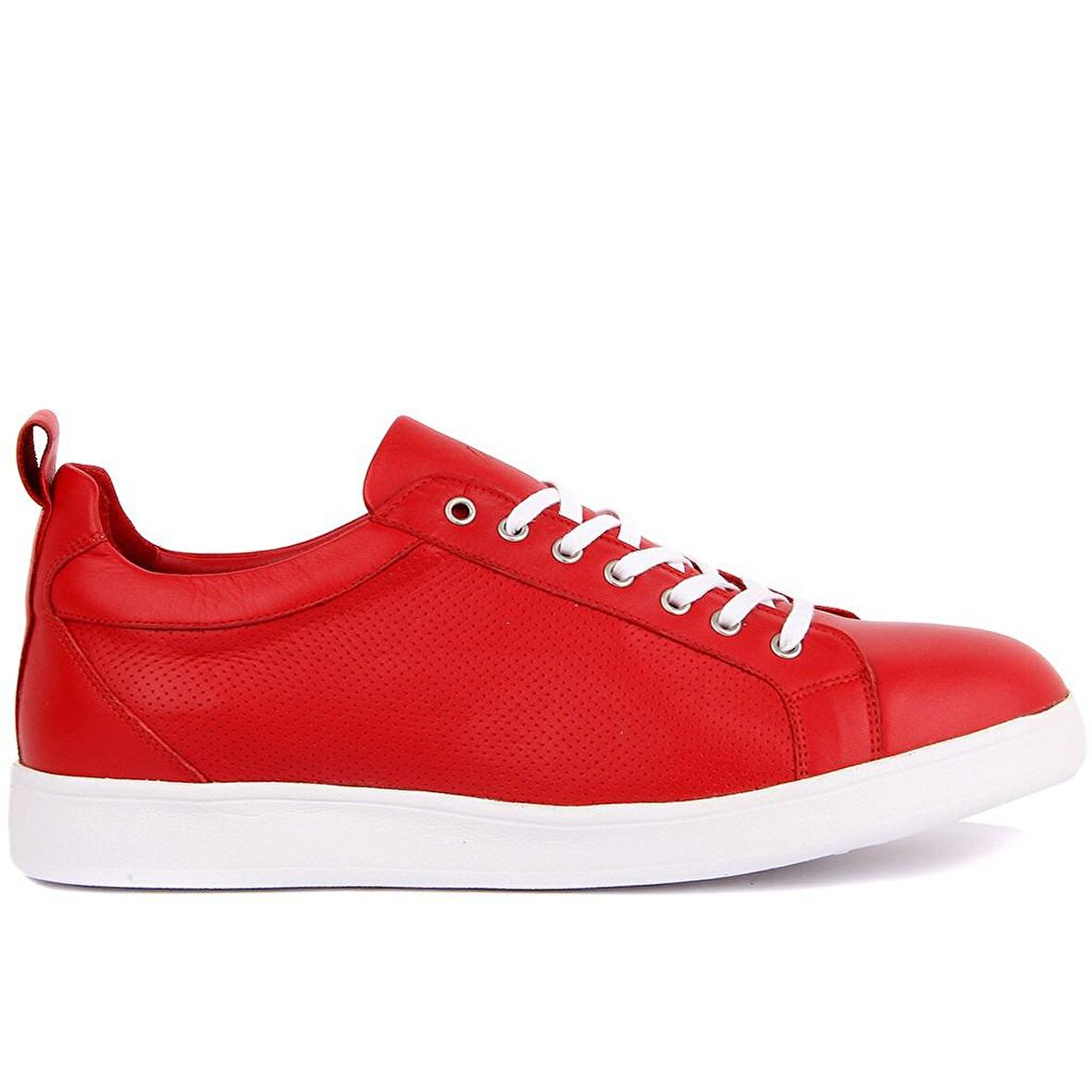 Sail Lakers - Kırmızı Deri Erkek Sneaker