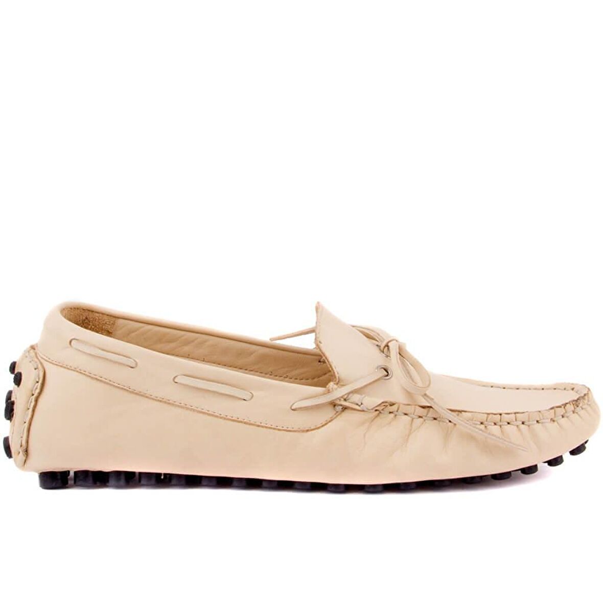 Sail Lakers - Bej Deri Erkek Loafer