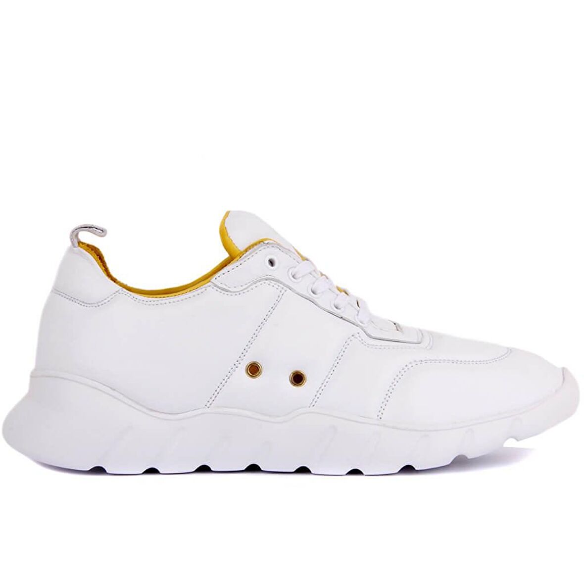 Sail Lakers - Beyaz Deri Erkek Sneaker