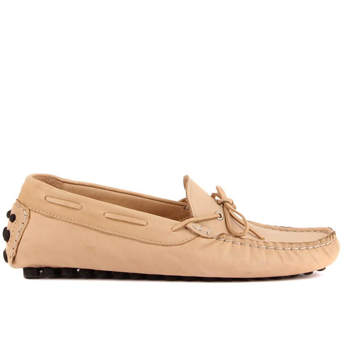 Sail Lakers - Bej Deri Erkek Loafer