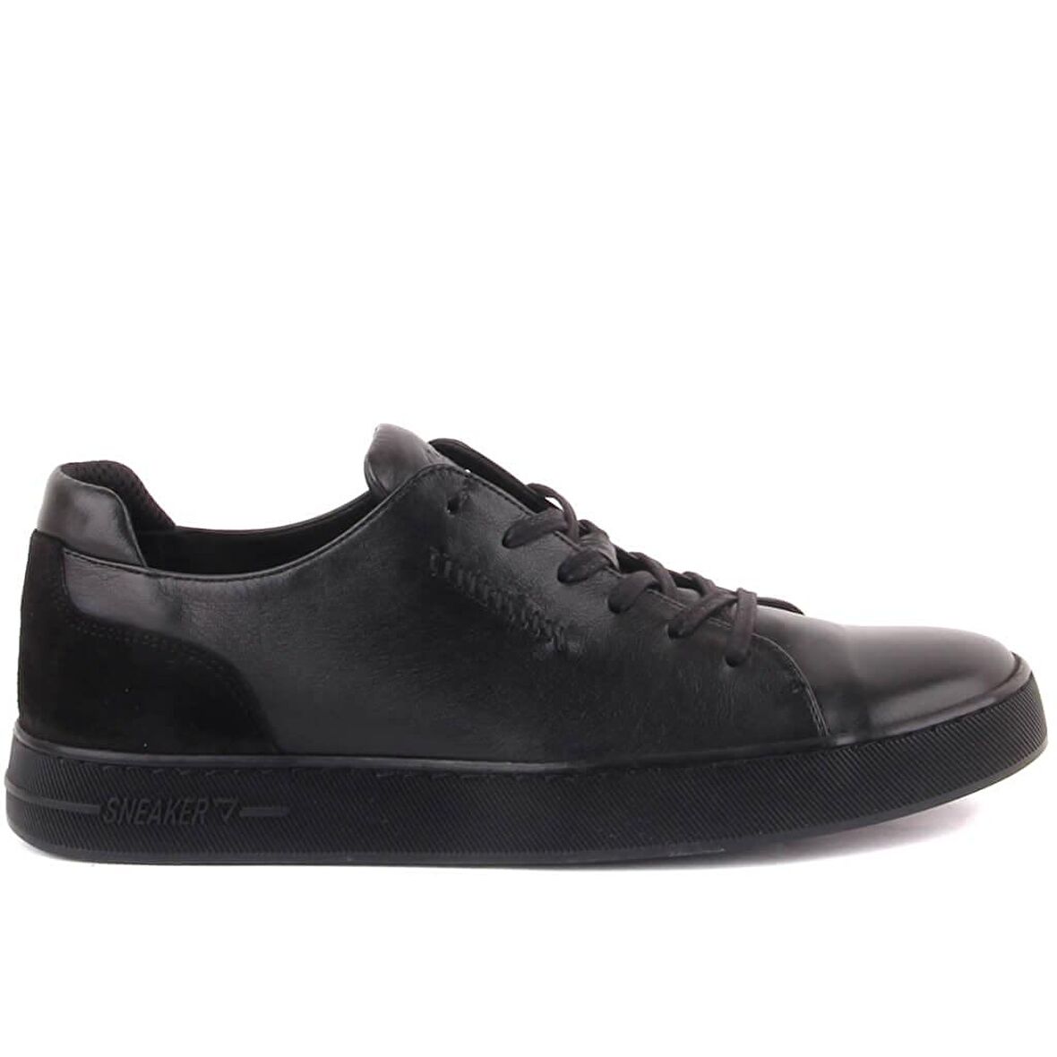 Sail Lakers - Siyah Deri Erkek Sneaker