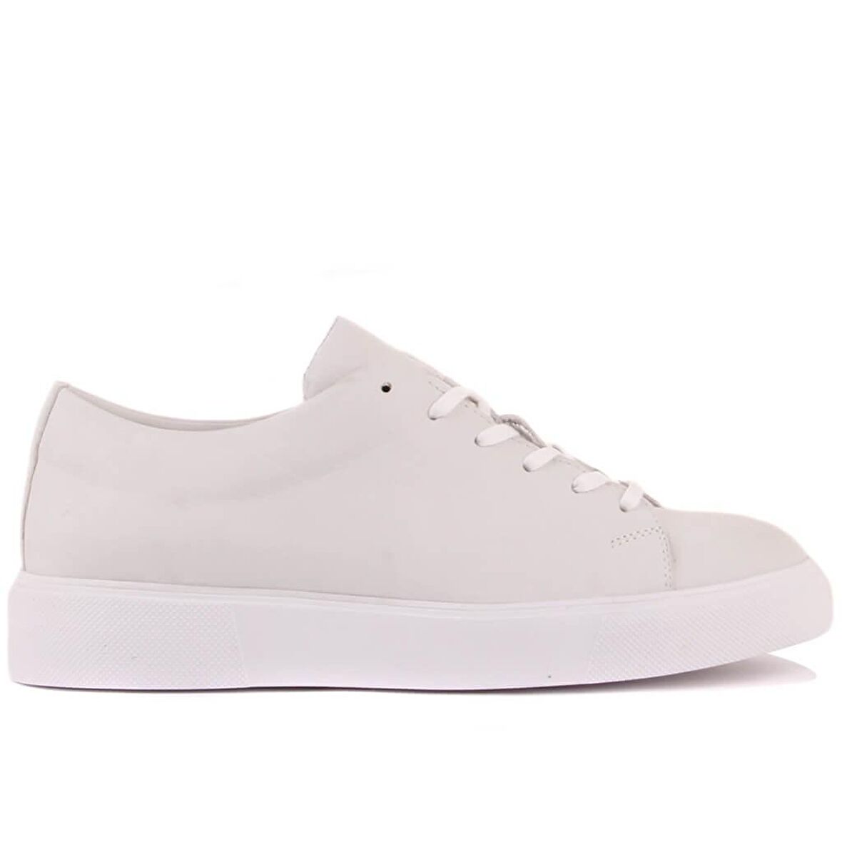 Sail Lakers - Beyaz Deri Bağcıklı Erkek Sneaker