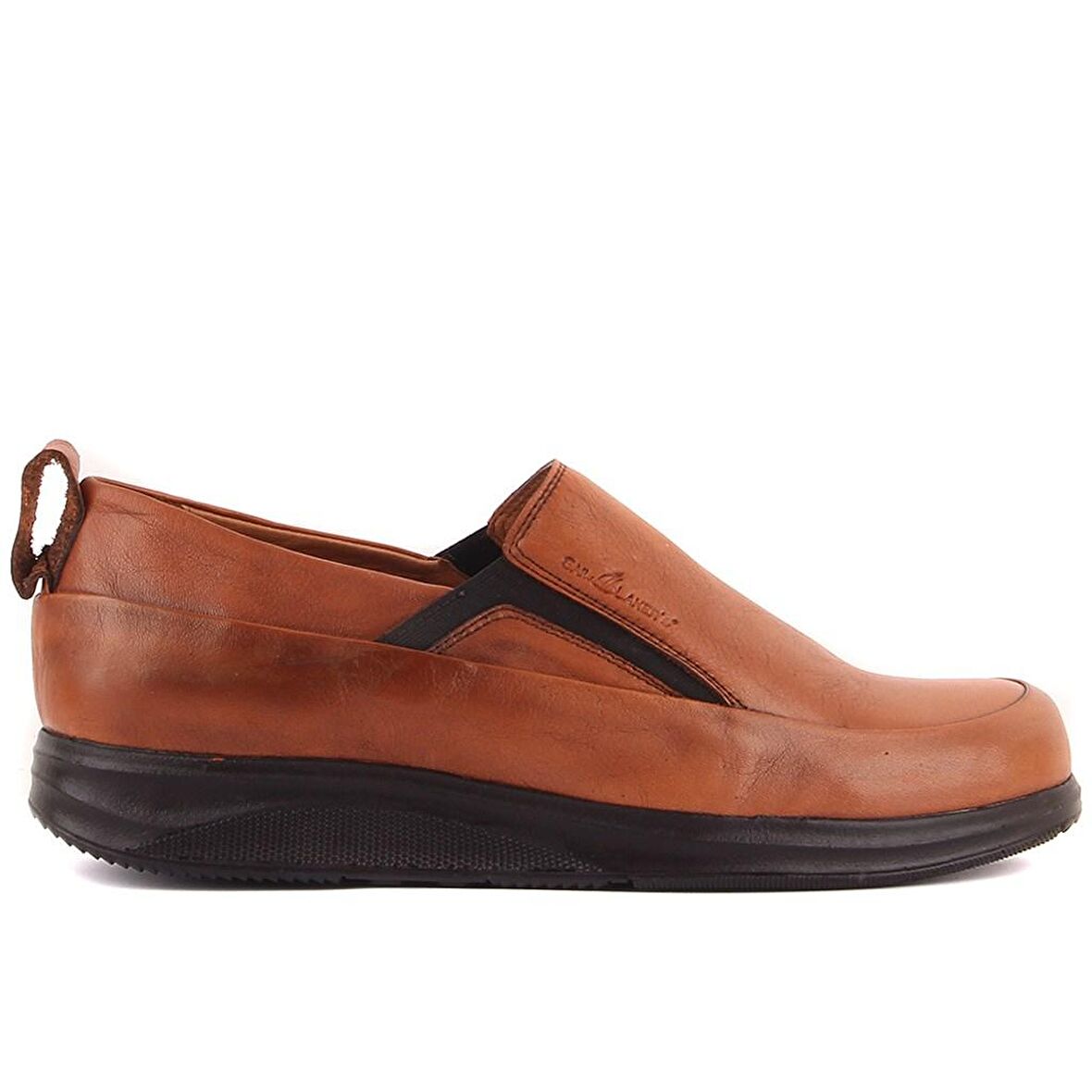 Sail Lakers - Taba Deri Eskitme Detaylı Yüksek Taban Günlük Ayakkabı