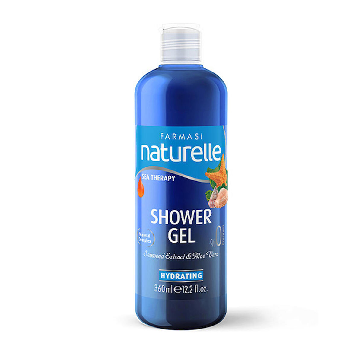 FARMASİ NATURELLE SEA THERAPY YOSUN & ALOE VERA NEMLENDİRİCİ DUŞ JELİ 360 ML