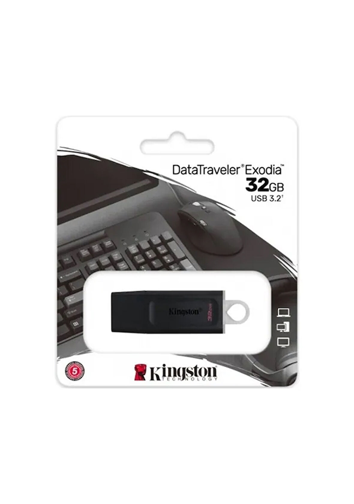 USB 32 GB FLASH BELLEK KNGSTN