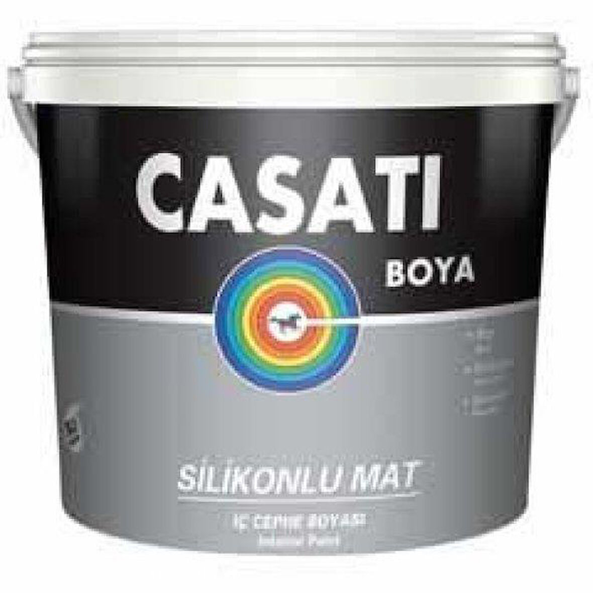 Casati Silikonlu Mat İç Cephe Boyası 15 Lt Beyaz