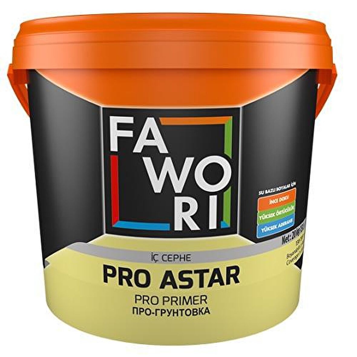 Fawori Pro İç Cephe Astarı 10 Kg Beyaz