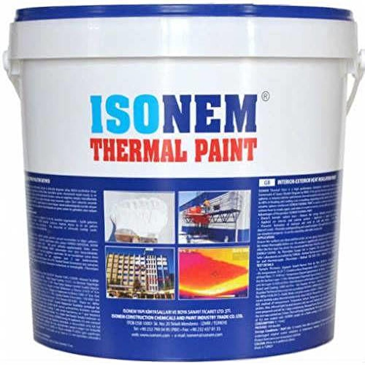 İsonem Thermal Paint Isı Yalıtım Boyası 10 Lt