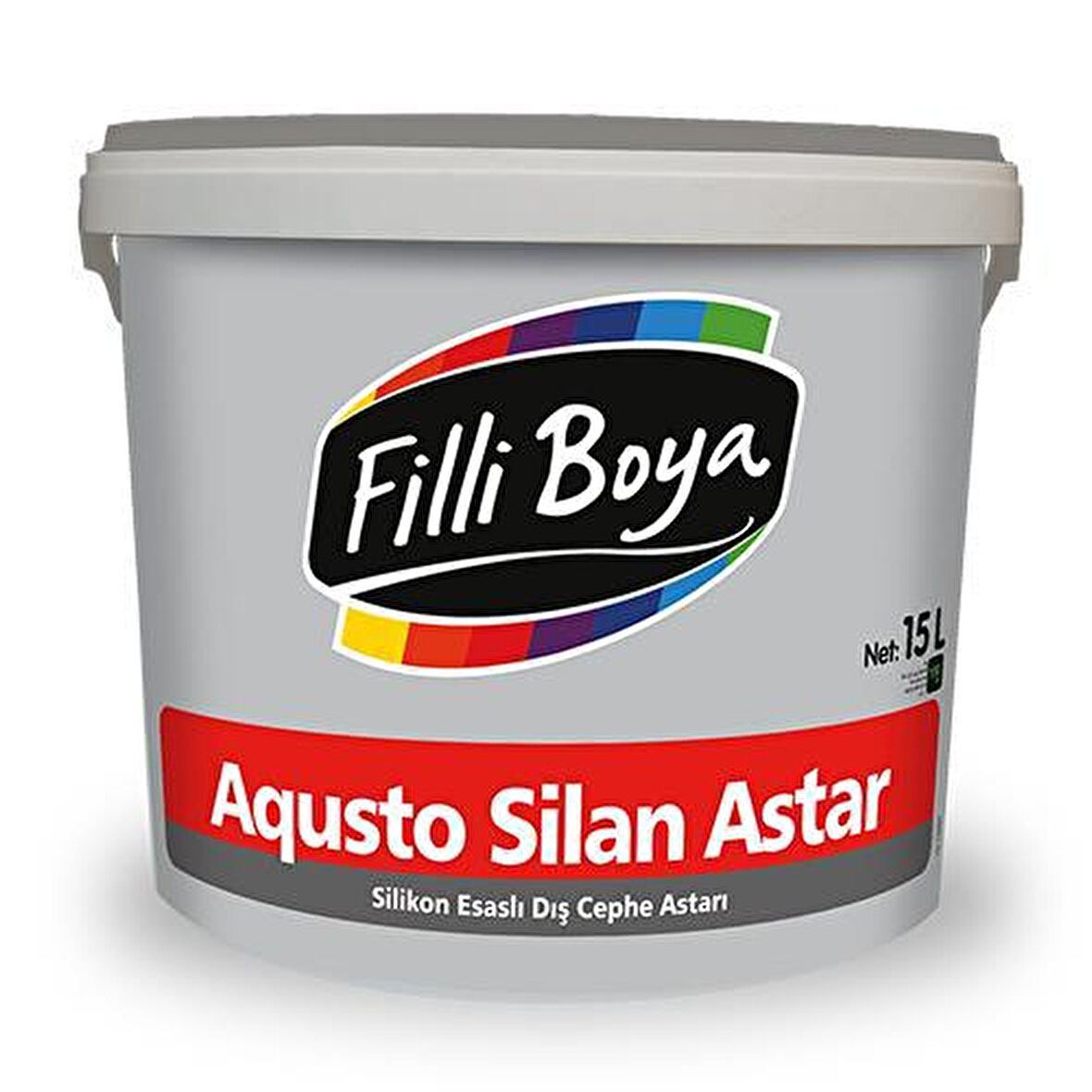 Filli Boya Aqusto Silan Dış Cephe Astarı 15 Lt Beyaz