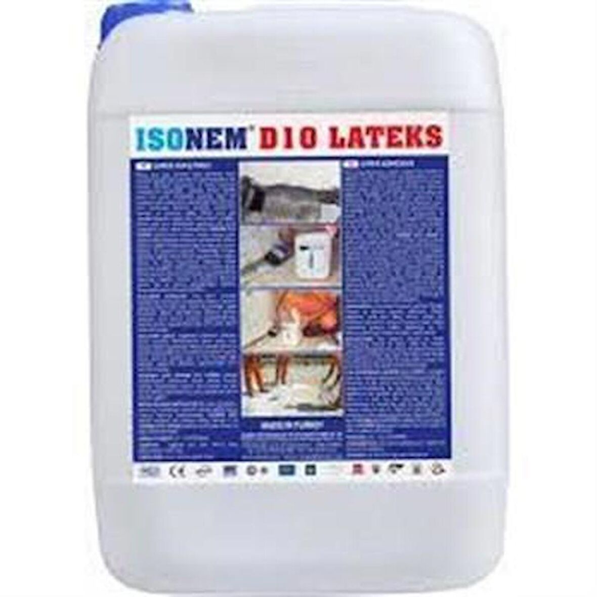 İsonem D10 Lateks Süper Yapıştırıcı 20 Lt