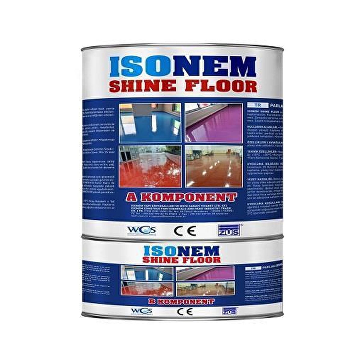 İsonem Shine Floor Parlak Zemin Kaplama 4.5 Kg