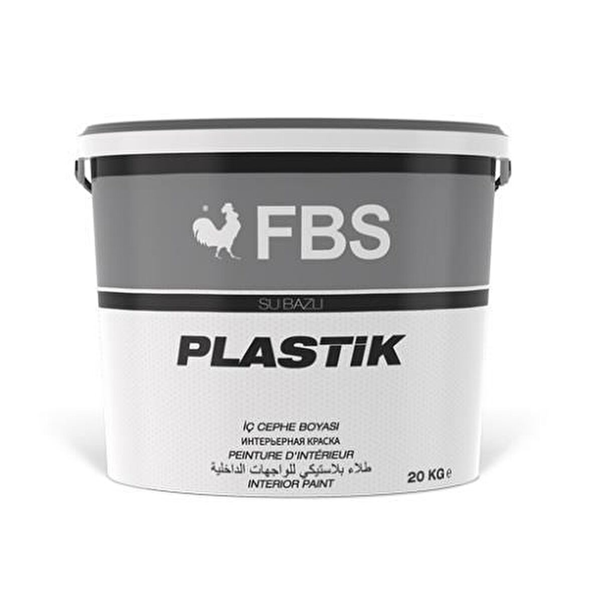 Fbs Plastik Boya 20 kg İç Cephe Boyası Havai Mavi