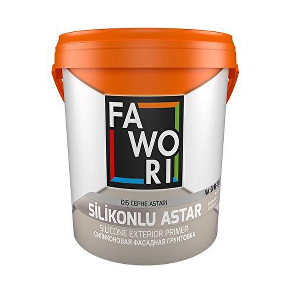 Fawori Silikonlu Dış Cephe Astarı 20 Kg Beyaz