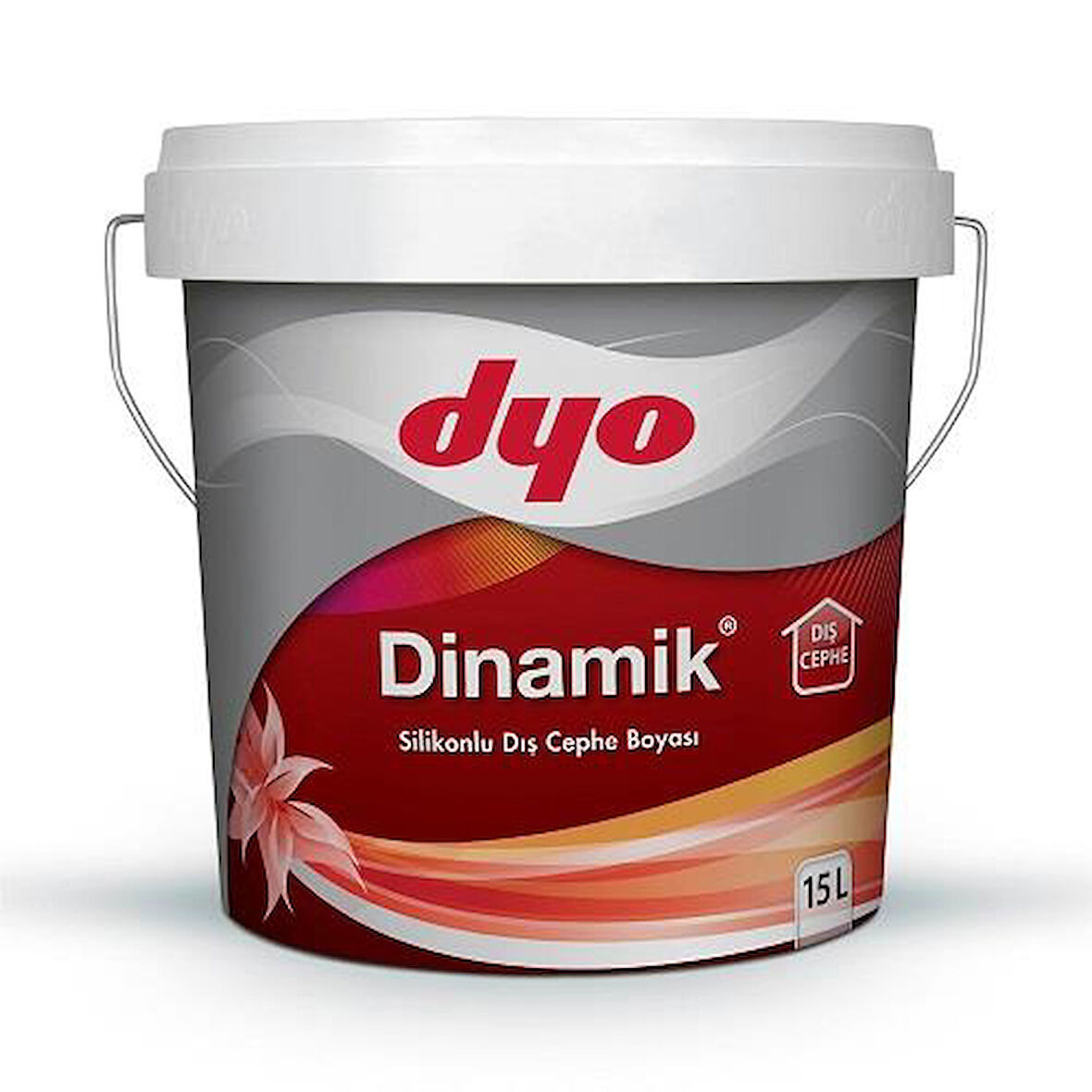 Dyo Dinamik Silikonlu Dış Cephe Boyası 15 Lt Duman Grisi