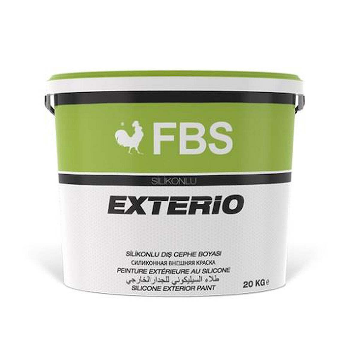 Fbs Exterio Silikonlu Dış Cephe Boyası 20 Kg Yıldız