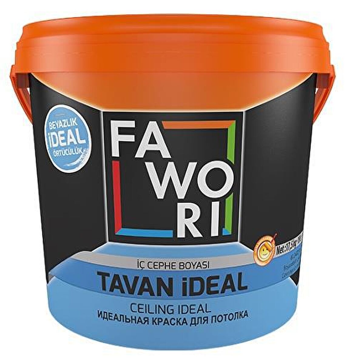 Fawori İdeal Tavan Boyası 17.5 Kg Beyaz