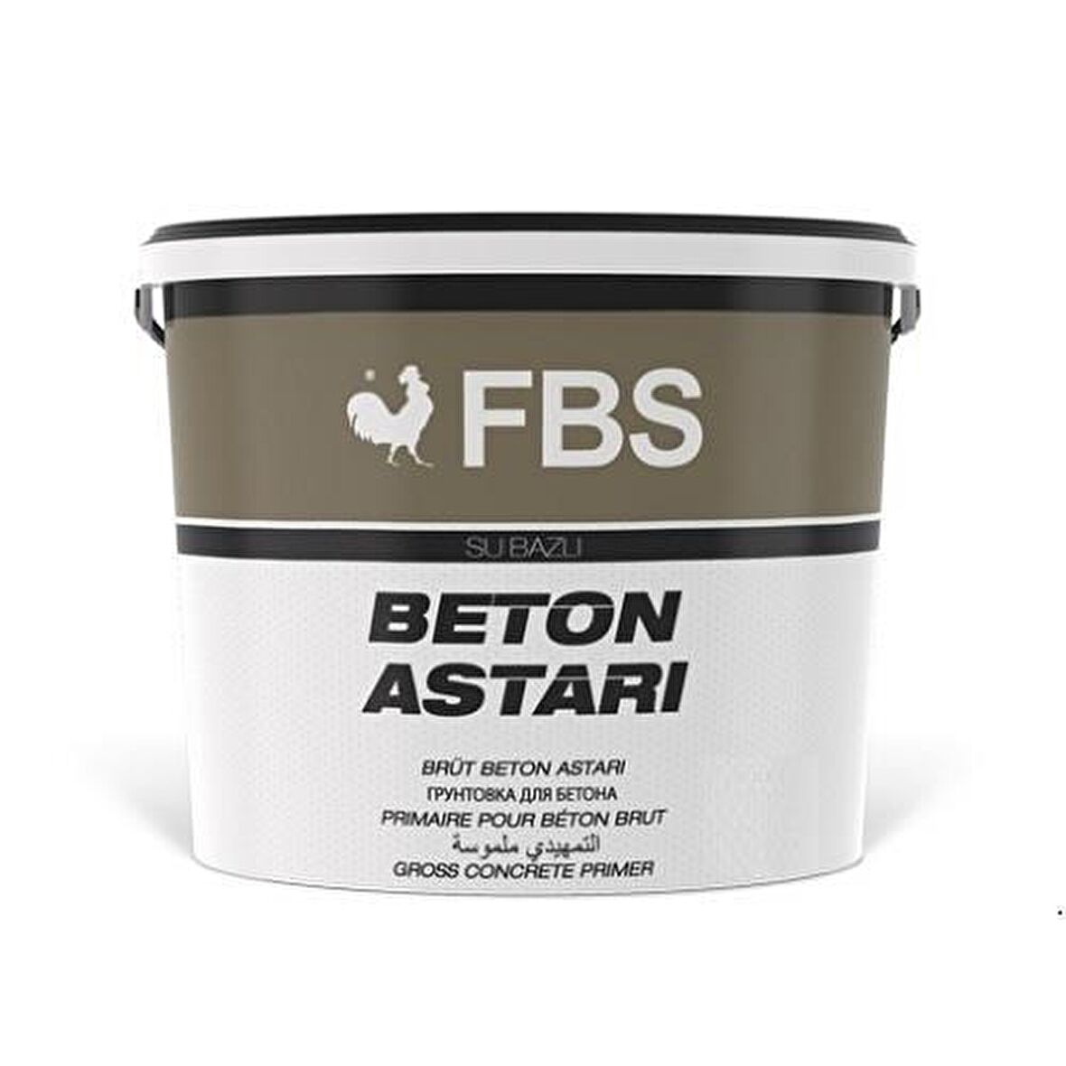 Fbs Brüt Beton Astarı 12 Kg Kırmızı