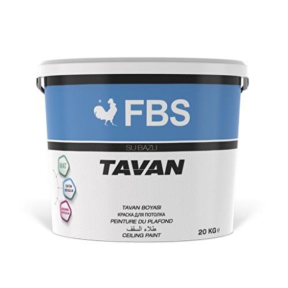 Fbs Tavan Boyası 20 Kg Beyaz