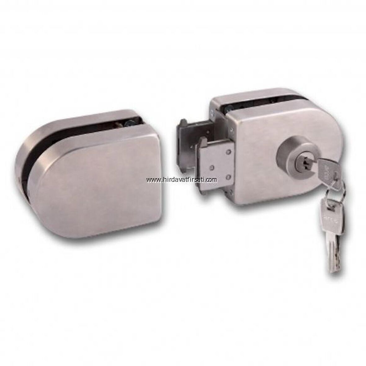 Kale cam kapılar için emniyet kilidi çift kanat cam kilidi