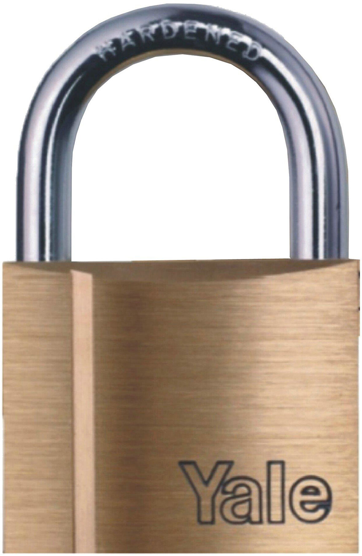 Yale 50 mm MASTERLİ pas sistem prinç sarı asma kilit tek anahtar