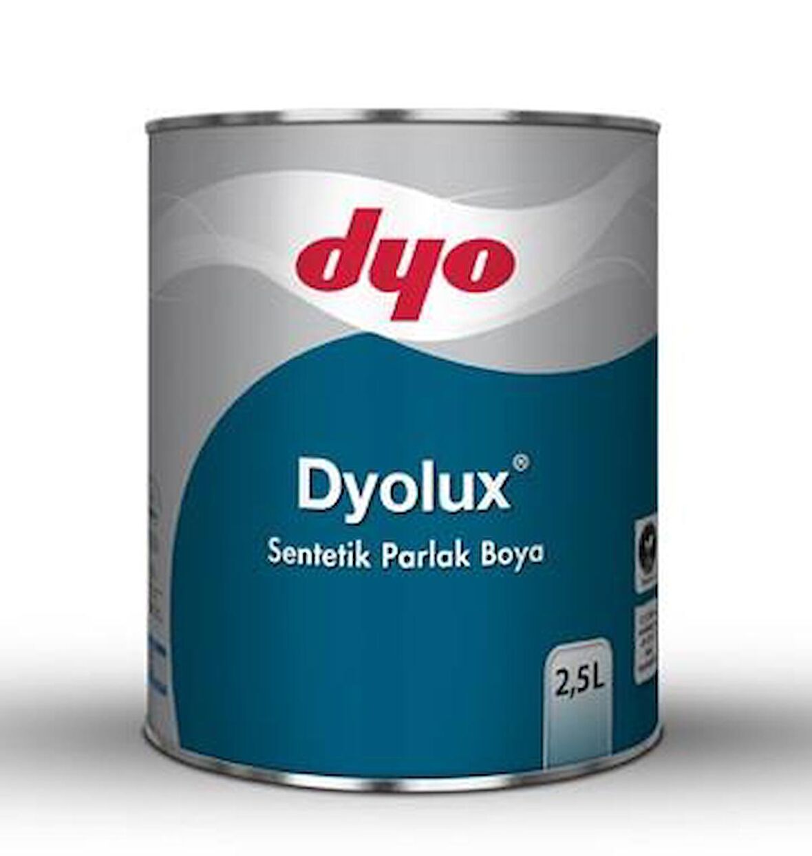 Dyo Dyolüx Sentetik Parlak Boya 2.5 Lt Beyaz