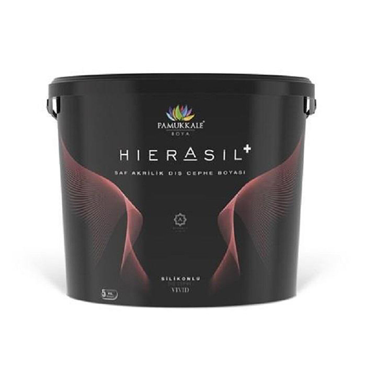 Pamukkale Hierasil %100 Saf Akrilik Silikonlu Dış Cephe Boyası 15 Lt Antrasit Gri Ral 7016