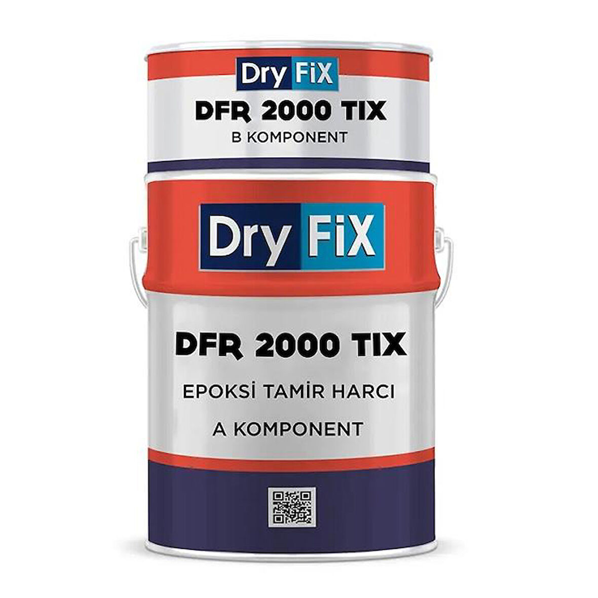 DryFix Dfr 2000 Tiksotropik Epoksi Tamir Ve Yapıştırma Harcı 5 Kg Set