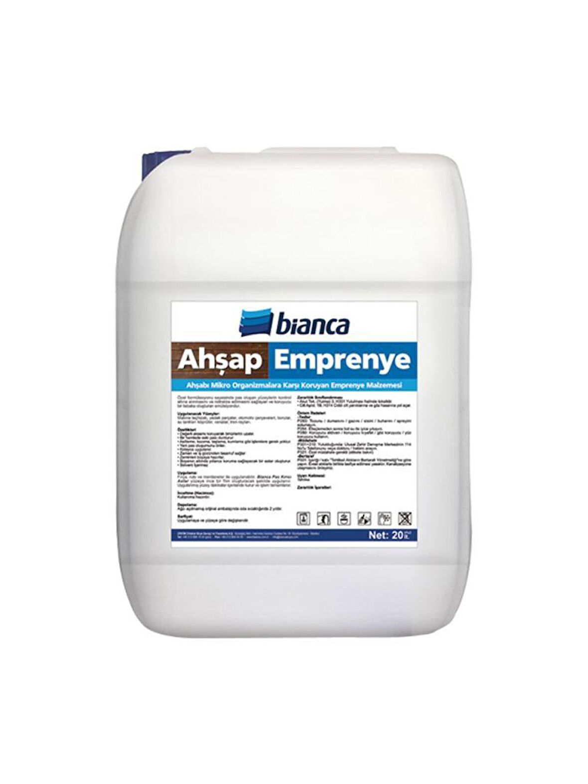 Bianca Ahşap Emprenye 5 Lt Şeffaf