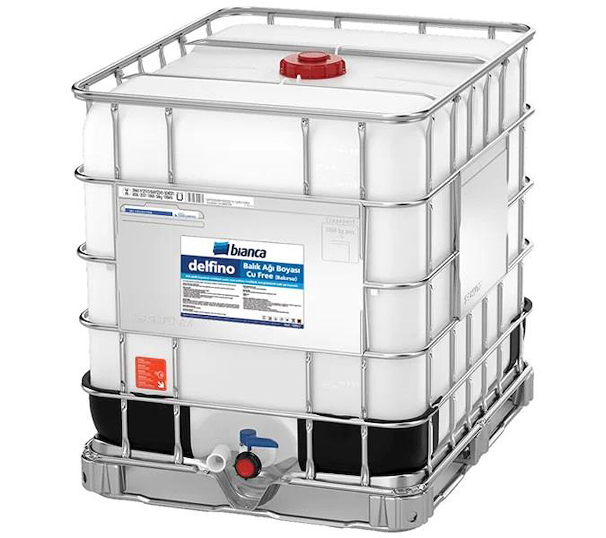 Bianca Delfino Cu Free Bakır İçermeyen Balık Ağı Boyası 1 Lt Şeffaf