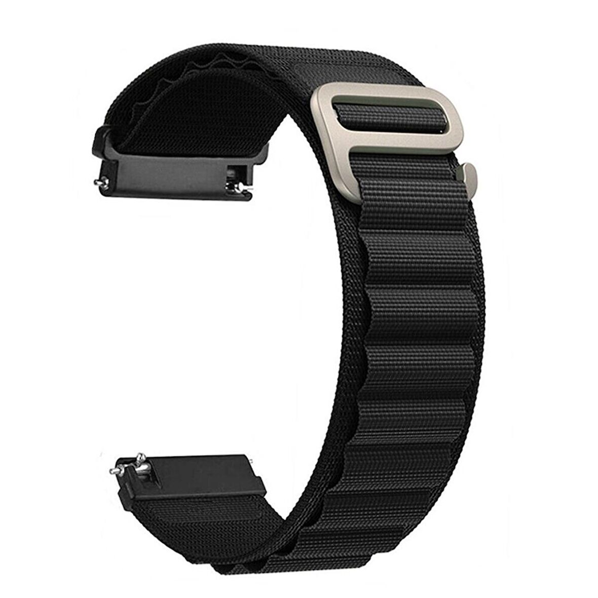 Apsuwa Samsung Galaxy Watch 5 Pro Kordon Kayış Alpine Nylon Kumaş 20/ALP