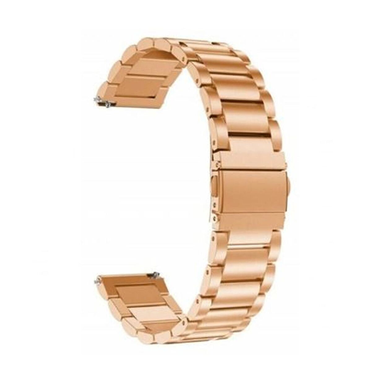 Apsuwa TicWatch E3 Kordon Kayış Metal Sıralı Çelik 20/krd04